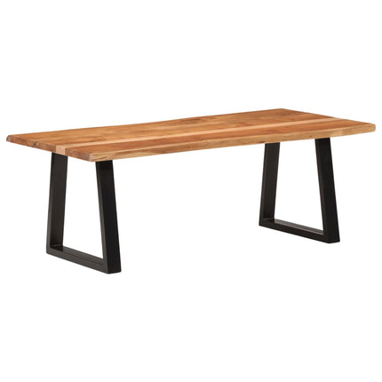 Soffbord 110x55x40 cm massivt akaciaträ