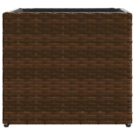 Odlingslådor 2 st brun 36x30x32 cm konstrotting
