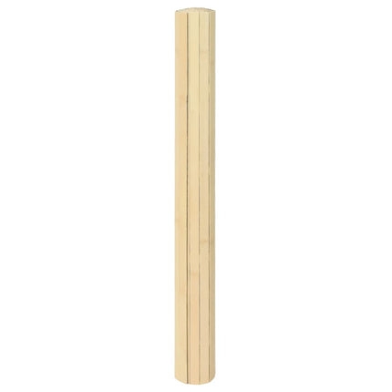 Matta rektangulär ljus naturlig 60x100 cm bambu