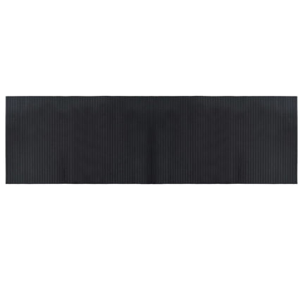 Matta rektangulär svart 60x200 cm bambu