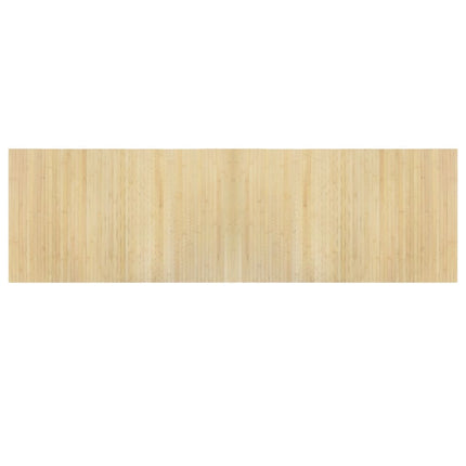 Matta rektangulär ljus naturlig 60x200 cm bambu