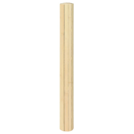 Matta rektangulär ljus naturlig 60x300 cm bambu
