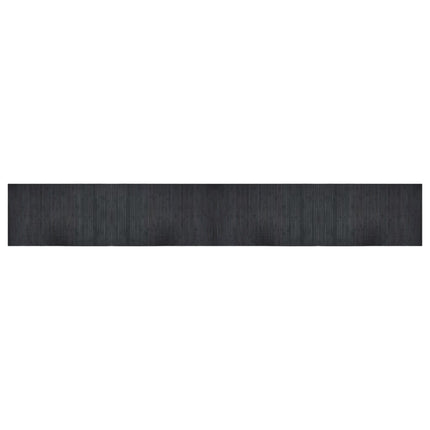 Matta rektangulär grå 60x400 cm bambu