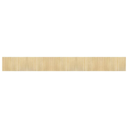 Matta rektangulär ljus naturlig 60x500 cm bambu