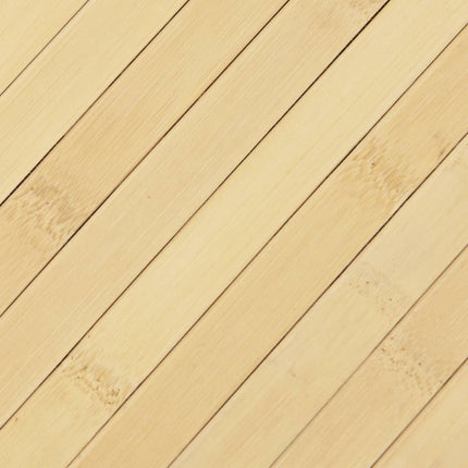 Matta rektangulär ljus naturlig 60x500 cm bambu