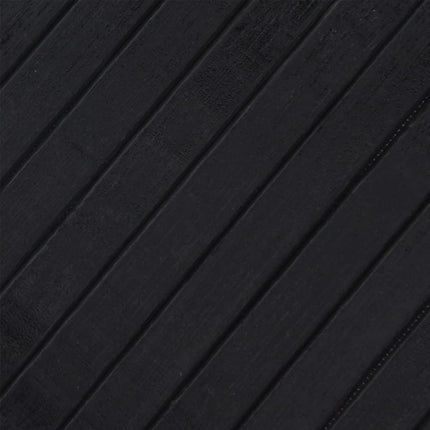 Matta rektangulär svart 70x100 cm bambu
