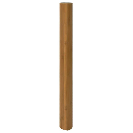 Matta rektangulär brun 70x100 cm bambu