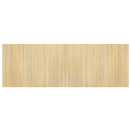 Matta rektangulär ljus naturlig 70x200 cm bambu