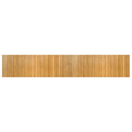 Matta rektangulär naturlig 70x400 cm bambu