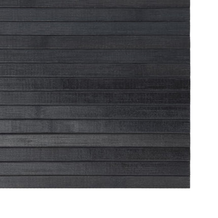 Matta rektangulär grå 70x400 cm bambu
