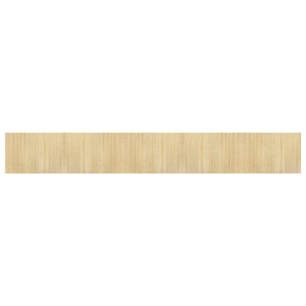 Matta rektangulär ljus naturlig 70x500 cm bambu