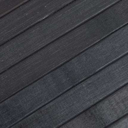 Matta rektangulär grå 70x500 cm bambu