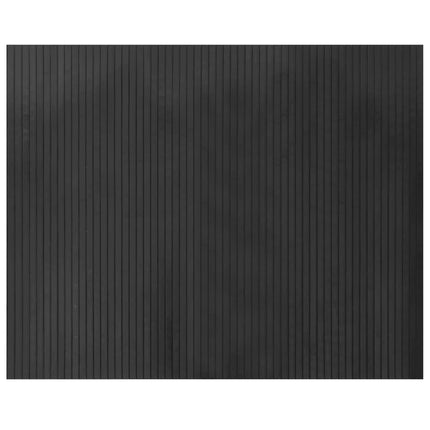 Matta rektangulär grå 80x100 cm bambu