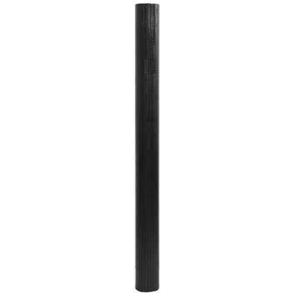 Matta rektangulär svart 80x200 cm bambu