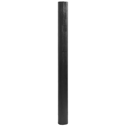 Matta rektangulär grå 80x200 cm bambu