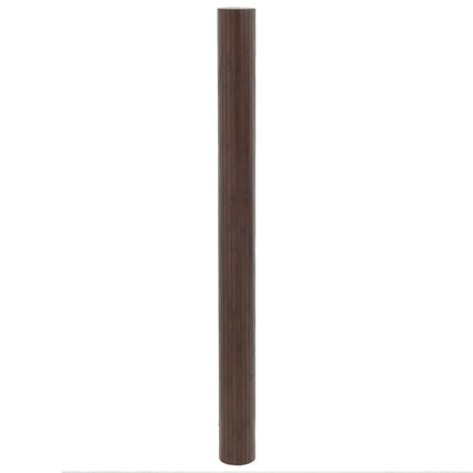 Matta rektangulär mörkbrun 80x300 cm bambu