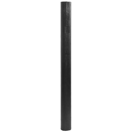 Matta rektangulär grå 80x400 cm bambu