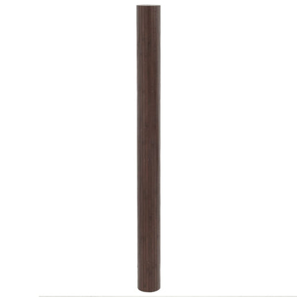 Matta rektangulär mörkbrun 80x400 cm bambu