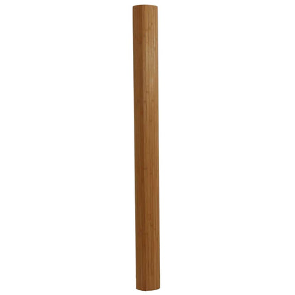 Matta rektangulär brun 80x500 cm bambu