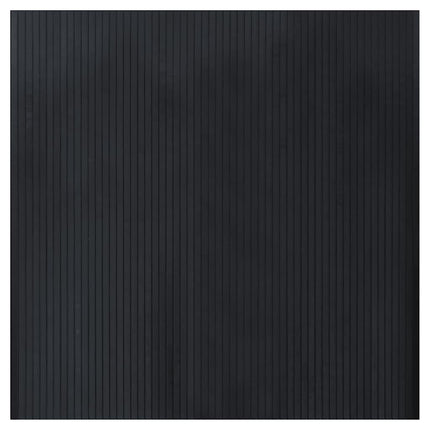Matta rektangulär svart 100x100 cm bambu