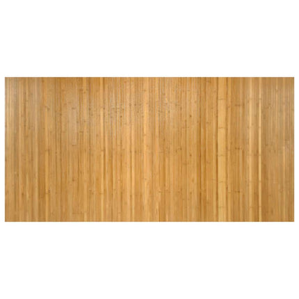 Matta rektangulär naturlig 100x200 cm bambu