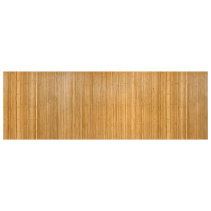Matta rektangulär naturlig 100x300 cm bambu