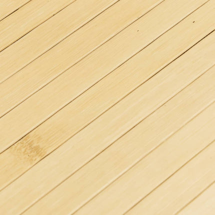 Matta rektangulär ljus naturlig 60x100 cm bambu