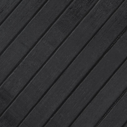Matta rektangulär grå 60x200 cm bambu