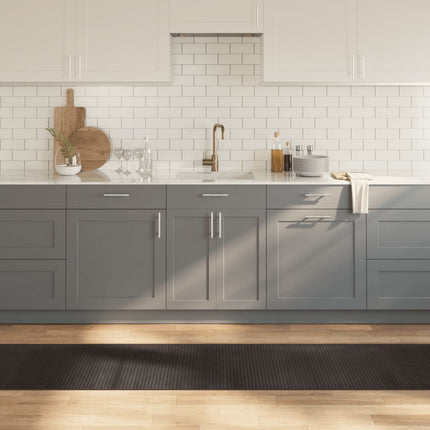 Matta rektangulär mörkbrun 60x300 cm bambu