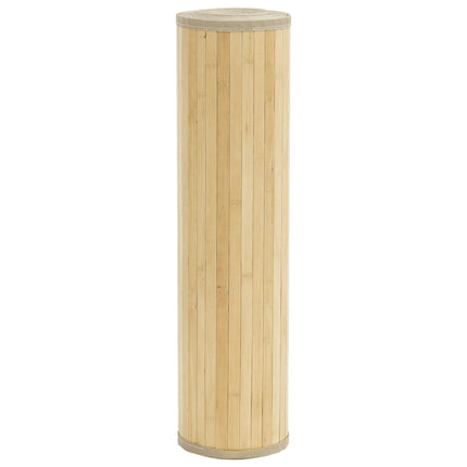 Matta rektangulär ljus naturlig 60x400 cm bambu