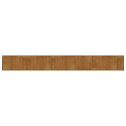 Matta rektangulär brun 60x500 cm bambu
