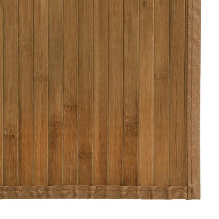 Matta rektangulär brun 60x500 cm bambu