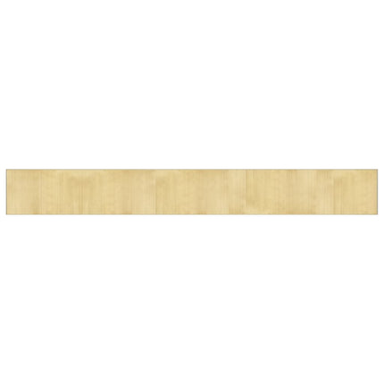 Matta rektangulär ljus naturlig 60x500 cm bambu