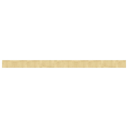 Matta rektangulär ljus naturlig 60x1000 cm bambu