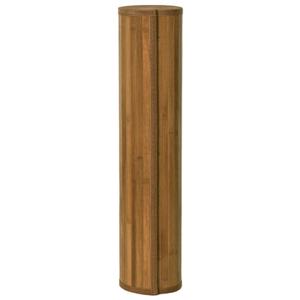 Matta rektangulär brun 70x100 cm bambu