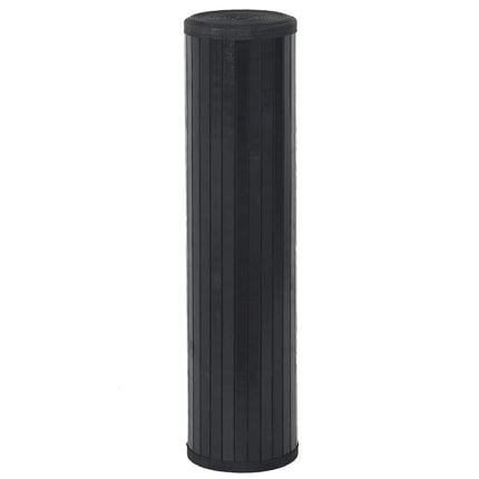 Matta rektangulär svart 70x200 cm bambu