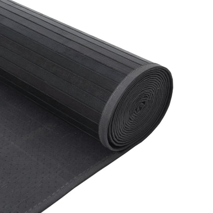 Matta rektangulär grå 70x300 cm bambu