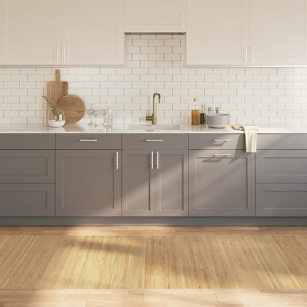 Matta rektangulär ljus naturlig 100x400 cm bambu