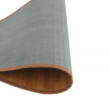 Matta rund natur 60 cm bambu