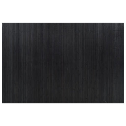 Rumsavdelare svart bredd 250 cm höjd 165 cm bambu