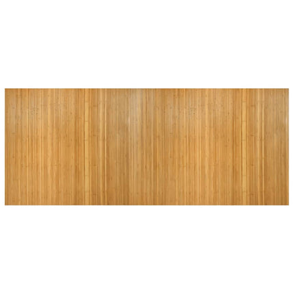 Rumsavdelare naturlig bredd 400 cm höjd 165 cm bambu
