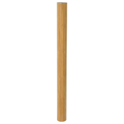 Rumsavdelare naturlig bredd 400 cm höjd 165 cm bambu