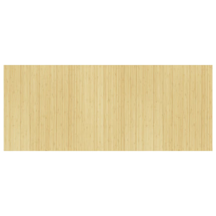 Rumsavdelare ljus naturlig bredd 400 cm höjd 165 cm bambu
