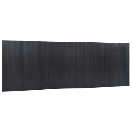 Rumsavdelare grå bredd 600 cm höjd 165 cm bambu