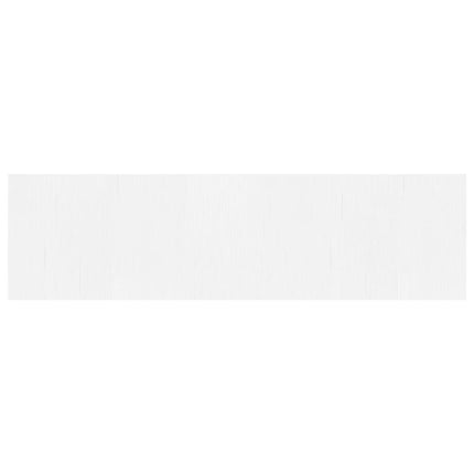 Rumsavdelare vit bredd 600 cm höjd 165 cm bambu