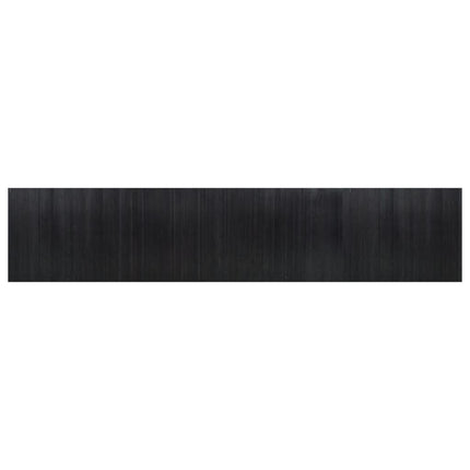 Rumsavdelare svart bredd 800 cm höjd 165 cm bambu