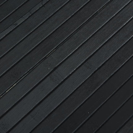 Rumsavdelare svart bredd 800 cm höjd 165 cm bambu