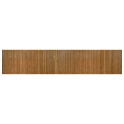 Rumsavdelare brun bredd 800 cm höjd 165 cm bambu