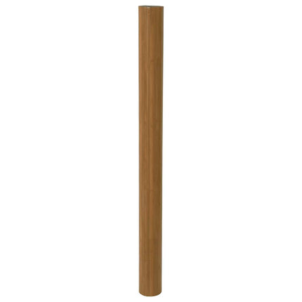 Rumsavdelare brun bredd 800 cm höjd 165 cm bambu