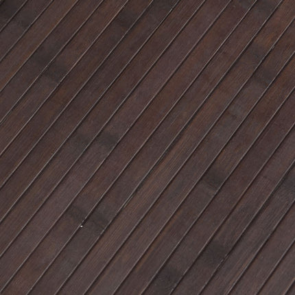 Rumsavdelare mörkbrun bredd 800 cm höjd 165 cm bambu